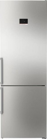 Bosch KGN49AIBT kombinált hűtőszekrény, 311+129 liter, B, NoFrost, nemesacél - Szabadonálló hűtő, hűtőszekrény