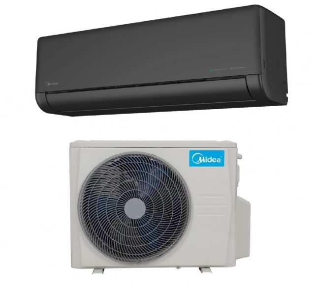 Midea SOL-24-BL-SP Solstice 7,1kW hűtő-fűtő oldalfali split klíma szett, A+++/A++, Wifi, R32 - Split klíma