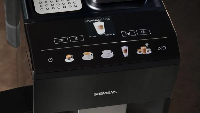 Siemens TQ518RX3 EQ500 automata kávéfőző, integral connect - Sötét inox - Kávéfőző, Teafőző