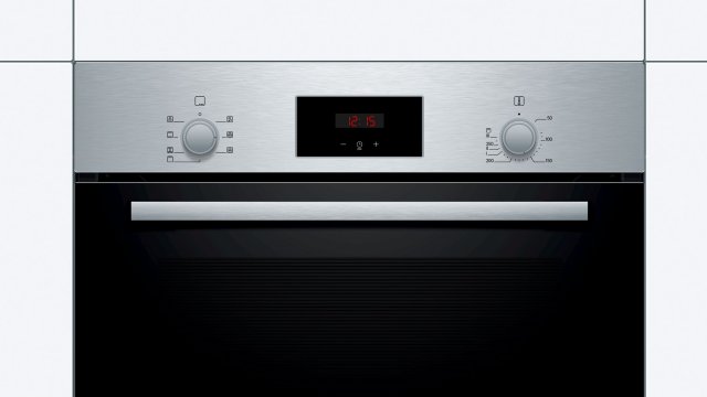 Bosch HBF133BR0 beépíthető elektromos sütő, 66liter, 5 funkció - Beépíthető sütő, gőzsütő