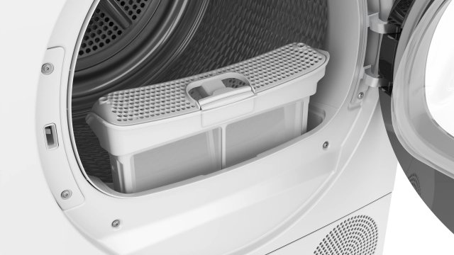 Bosch WTH85293BY Serie 4 hőszivattyús szárítógép, 8kg, Easy Clean, D - Szárítógép