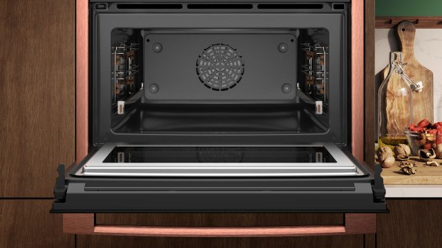 Neff C29MS3AY0 N90 kompakt sütő mikrohullám funkcióval, Flex design, 45 liter, 21 funkció, Home Connect, - Beépíthető sütő, gőzsütő