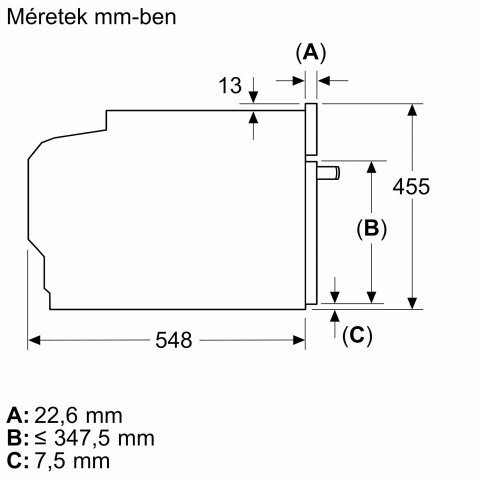 Neff C29MS3AY0 N90 kompakt sütő mikrohullám funkcióval, Flex design, 45 liter, 21 funkció, Home Connect, - Beépíthető sütő, gőzsütő