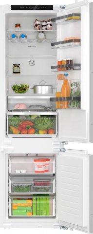 Bosch KIN96VFD0 beépíthető kombinált hűtőszekrény, 215+75 liter, D, NoFrost - Beépíthető hűtő, fagyasztó, borhűtő
