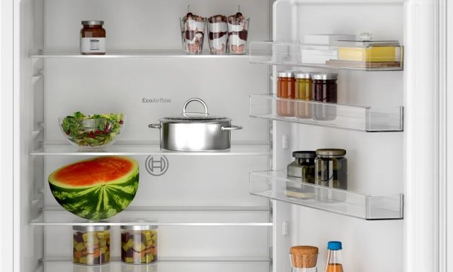 Bosch KBN96NSE0 beépíthető kombinált hűtőszekrény, 285+98 liter, E, NoFrost - Beépíthető hűtő, fagyasztó, borhűtő