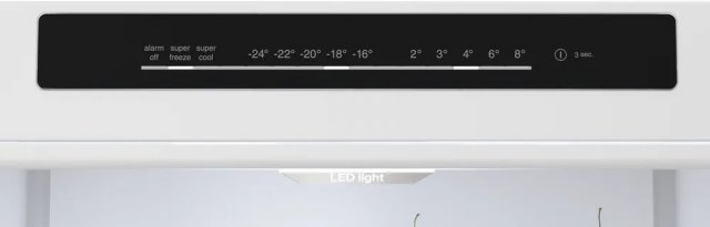 Bosch KGN392LAG kombinált hűtőszekrény, 260+103 liter, A, NoFrost, festett inox szín - Szabadonálló hűtő, hűtőszekrény